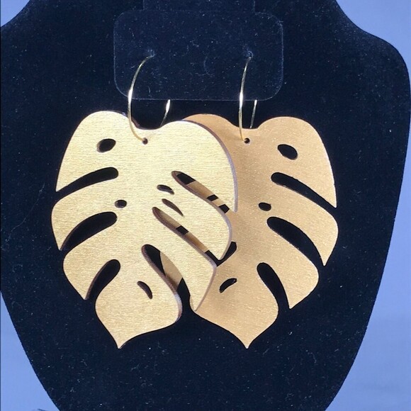 Jewelry - Hand Made Wooden Fashion Earrings